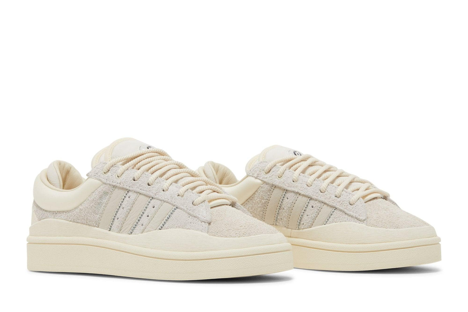 Tênis Bad Bunny x adidas Campus Light Cloud White Bege