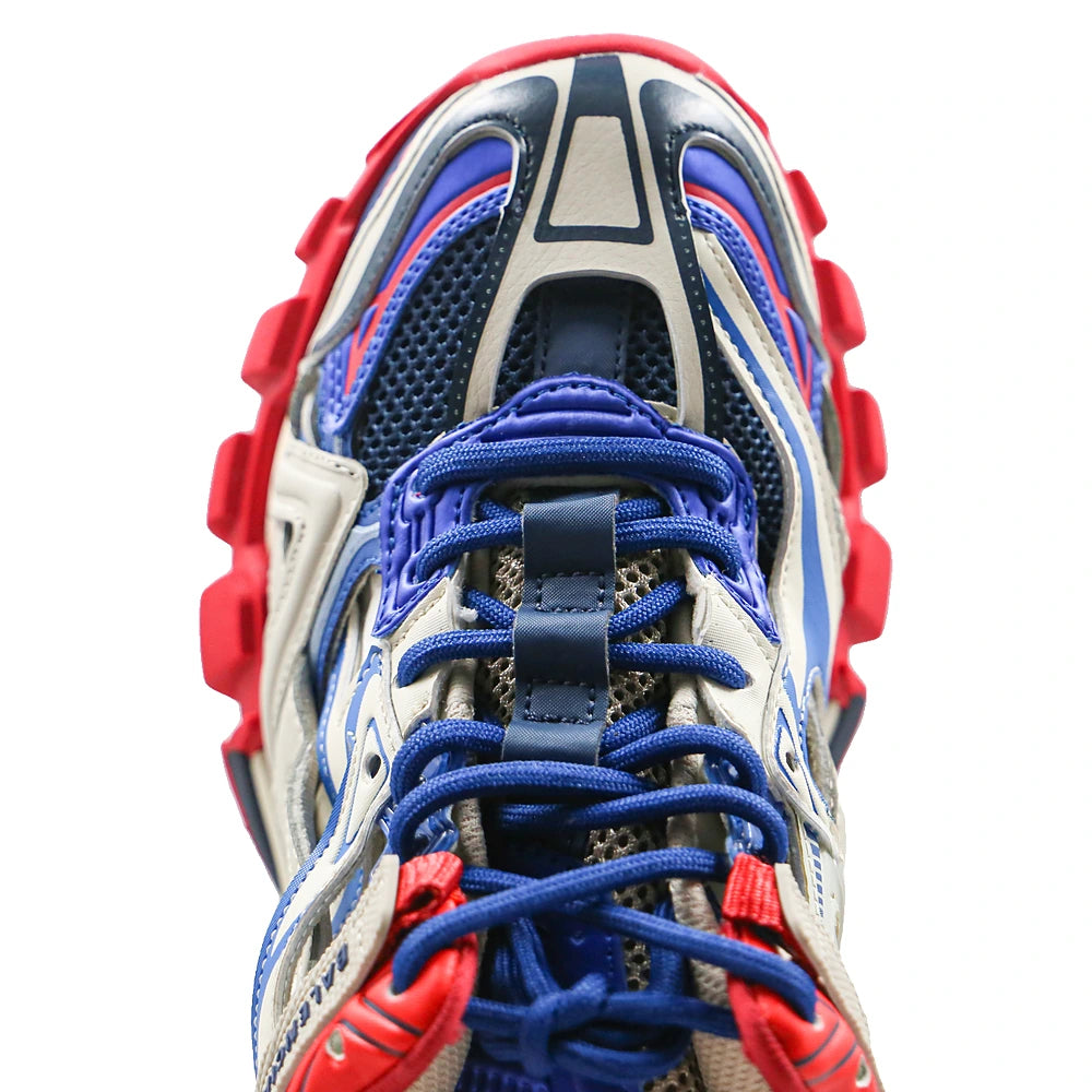 Tênis Balenciaga Track 2 Azul Vermelho