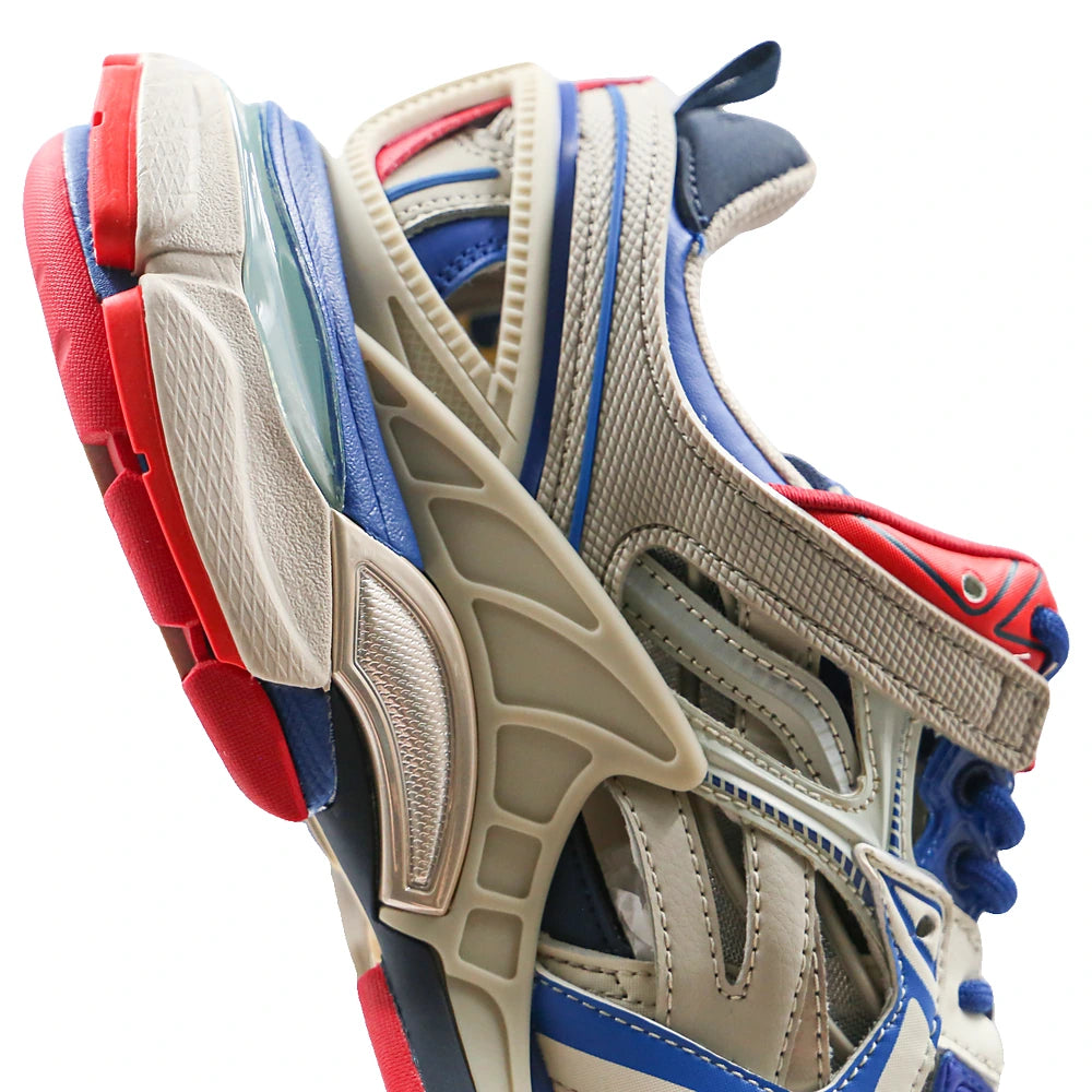Tênis Balenciaga Track 2 Azul Vermelho