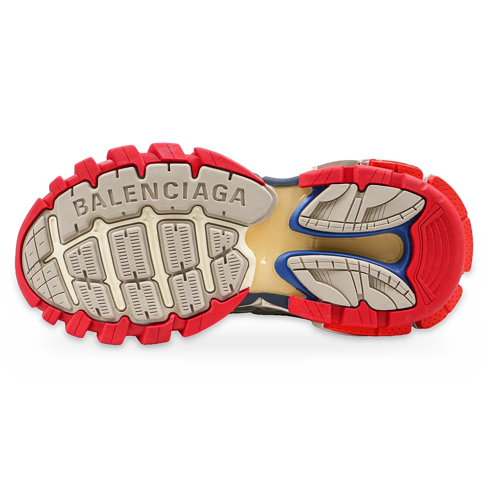 Tênis Balenciaga Track 2 Azul Vermelho