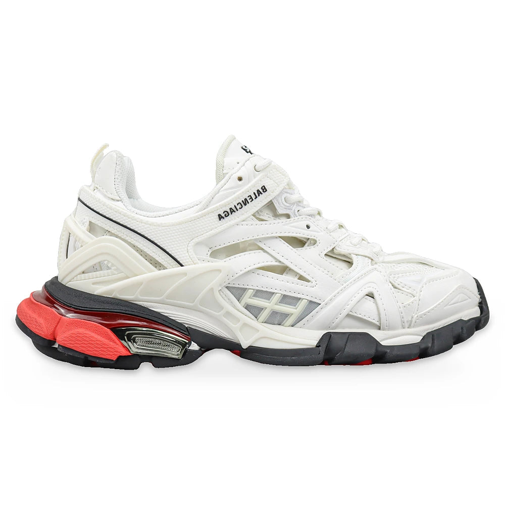 Tênis Balenciaga Track 2 Branco Vermelho
