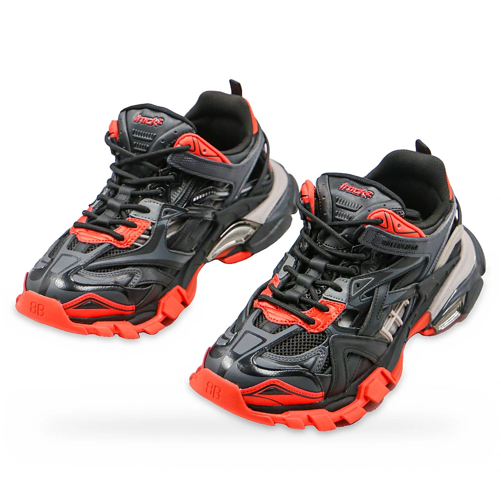 Tênis Balenciaga Track 2 Preto Vermelho