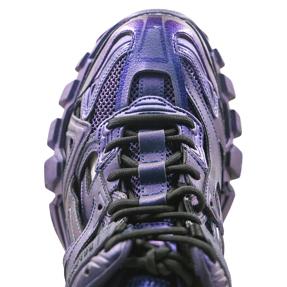 Tênis Balenciaga Track 2 Roxo Metálico
