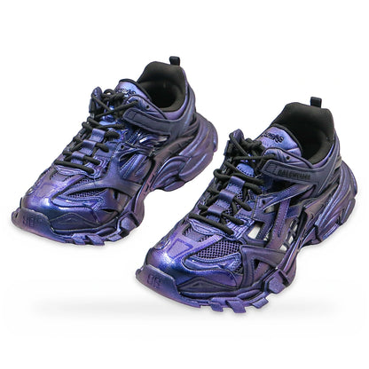 Tênis Balenciaga Track 2 Roxo Metálico
