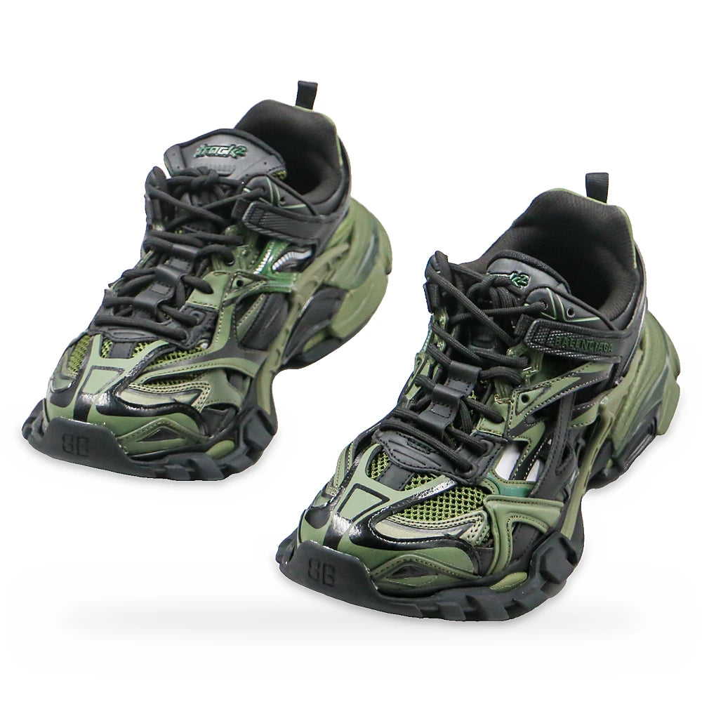 Tênis Balenciaga Track 2 Verde Militar Preto