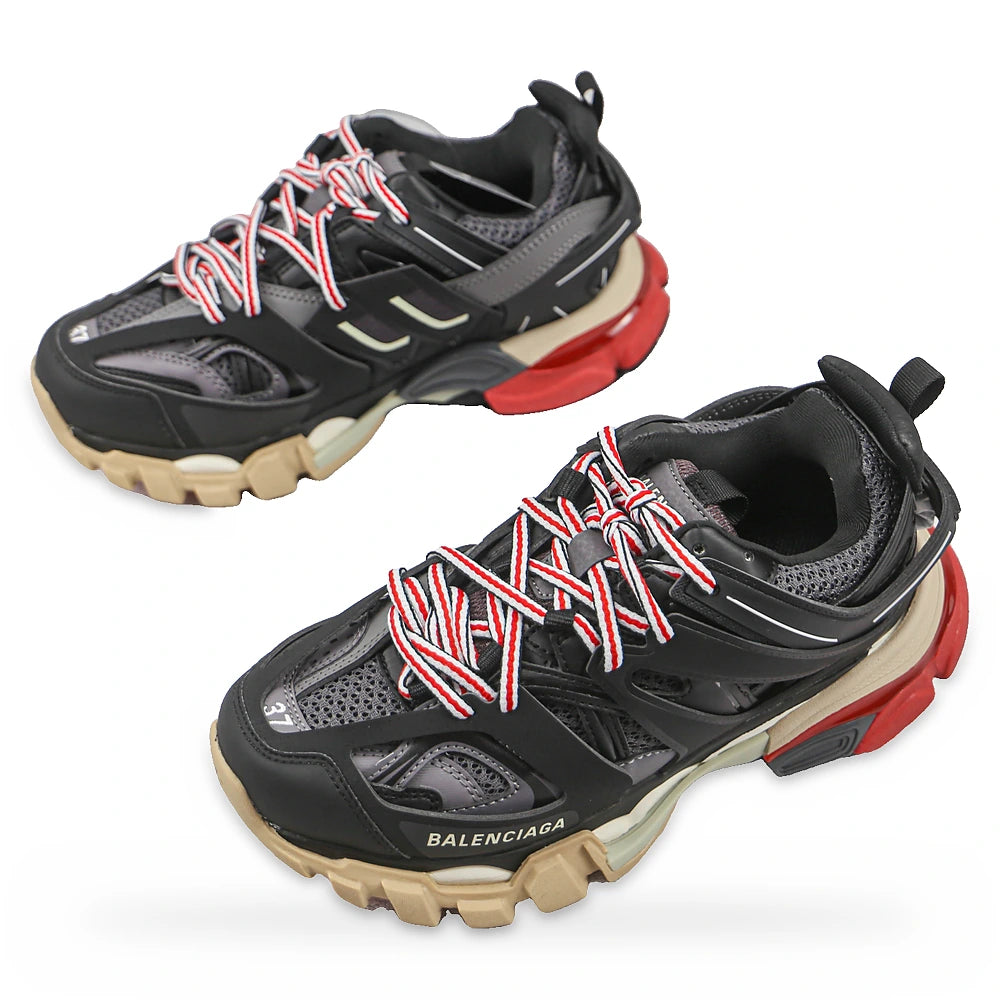 Tênis Balenciaga Track 1 Vermelho Bege Preto