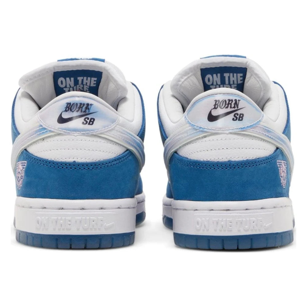Tênis Born x Raised x Nike SB Dunk Low One Block At A Time Azul - foto 4
