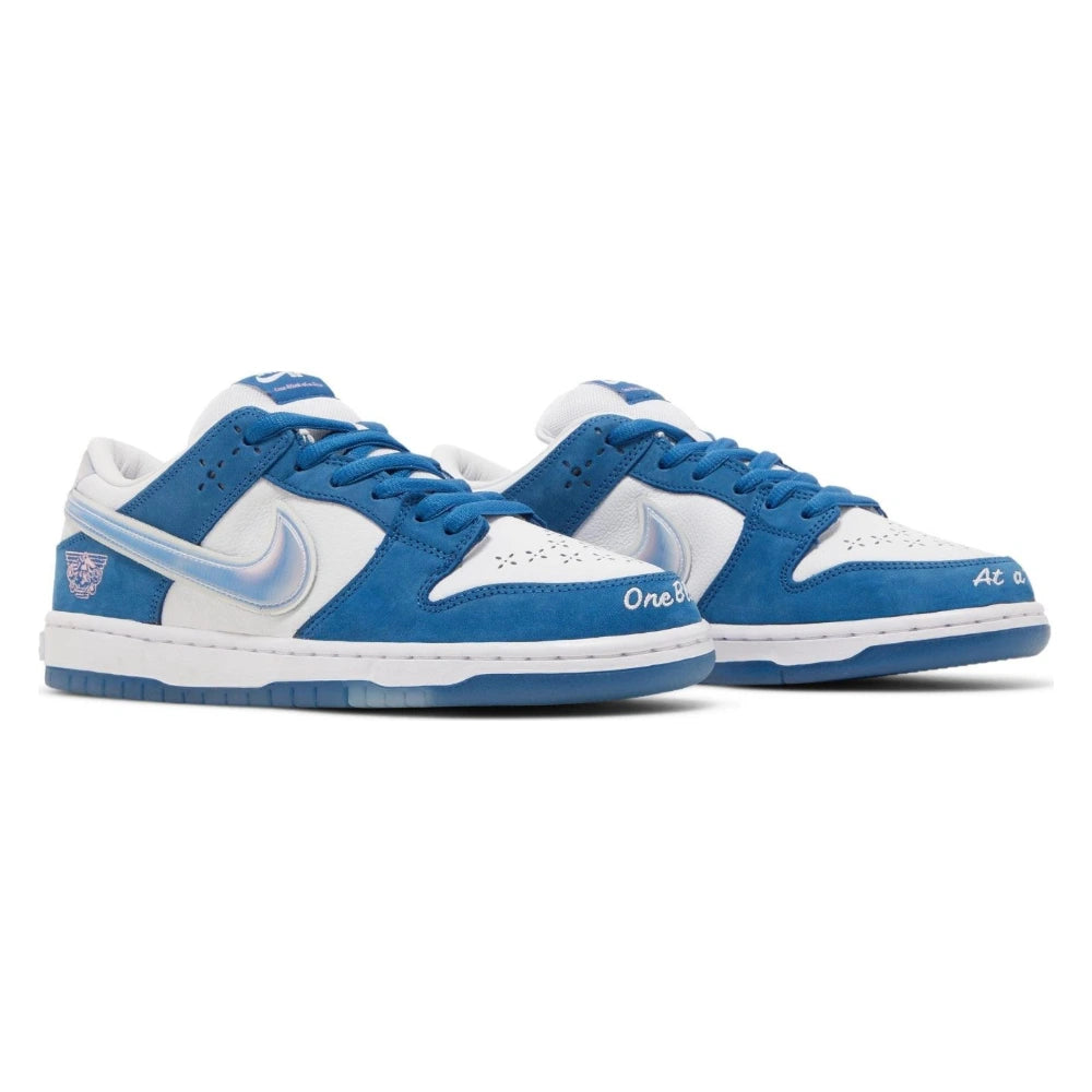 Tênis Born x Raised x Nike SB Dunk Low One Block At A Time Azul - foto 5