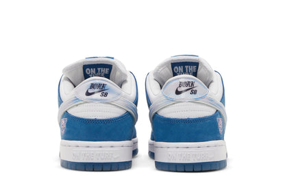 Tênis Born x Raised x Nike SB Dunk Low One Block At A Time Azul