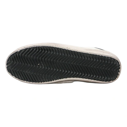 Tênis Golden Goose Super-Star Branco Black Estrela Cinza