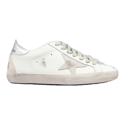 Tênis Golden Goose Super-Star White Ice Silver Branco