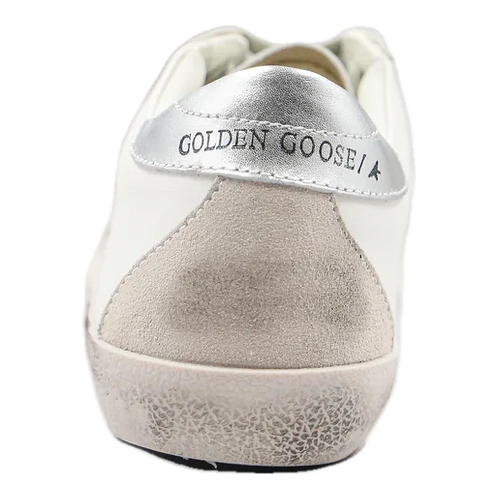 Tênis Golden Goose Super-Star White Ice Silver Branco