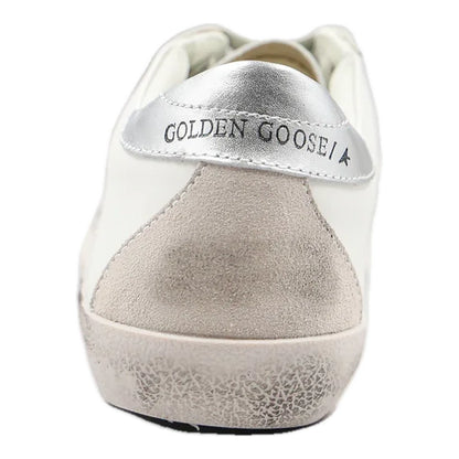 Tênis Golden Goose Super-Star White Ice Silver Branco
