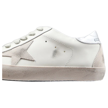 Tênis Golden Goose Super-Star White Ice Silver Branco