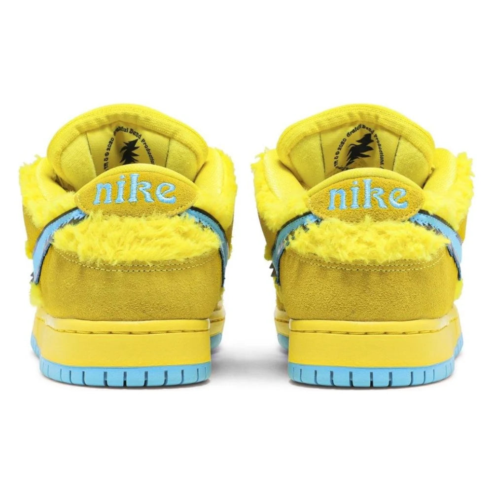Tênis Grateful Dead x Nike SB Dunk Low Yellow Bear Amarelo - foto 4