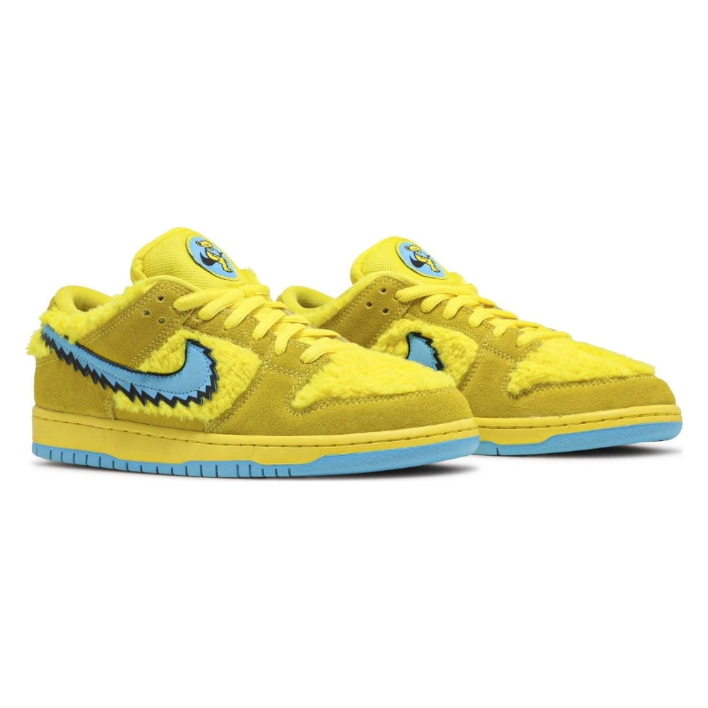 Tênis Grateful Dead x Nike SB Dunk Low Yellow Bear Amarelo - foto 5
