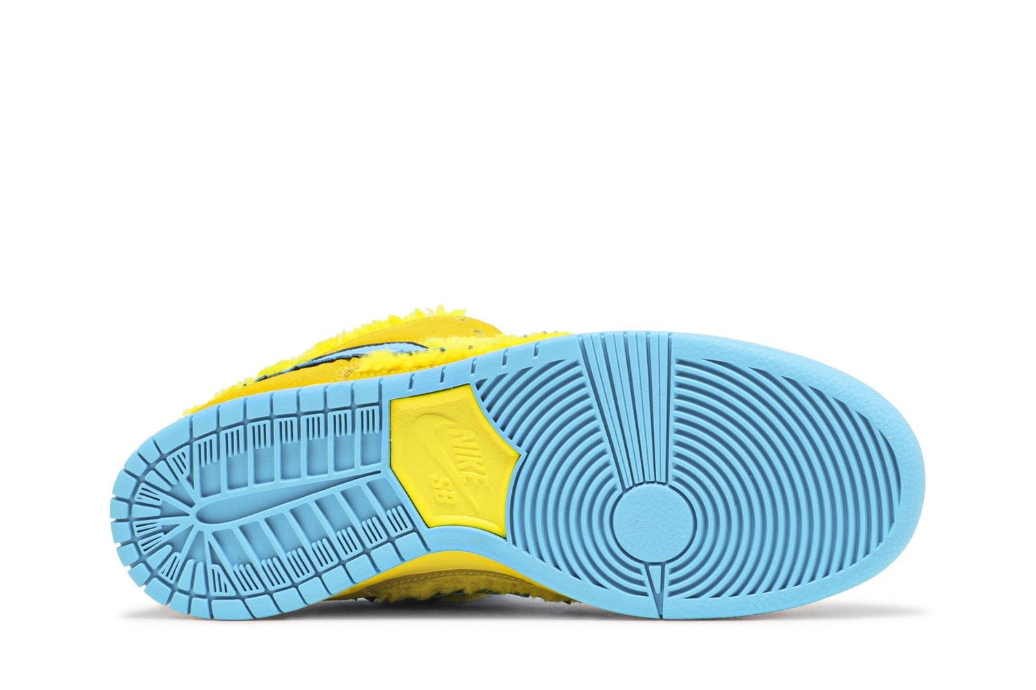 Tênis Grateful Dead x Nike SB Dunk Low Yellow Bear Amarelo
