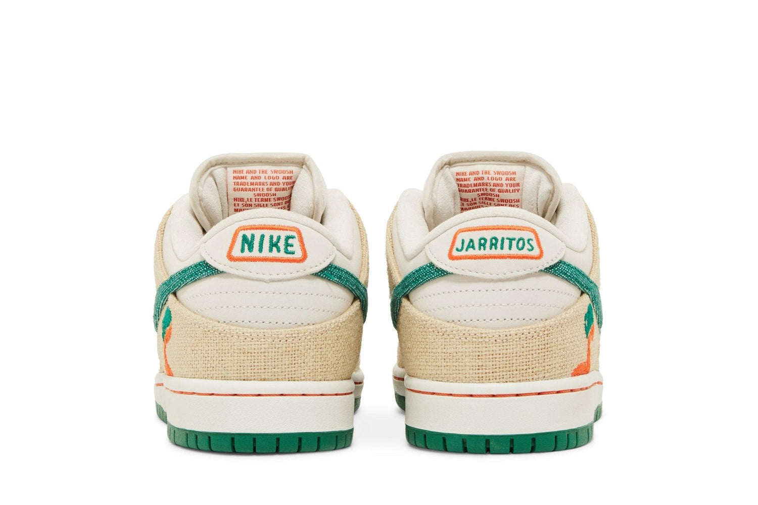 Tênis Jarritos x Nike SB Dunk Low Branco Verde