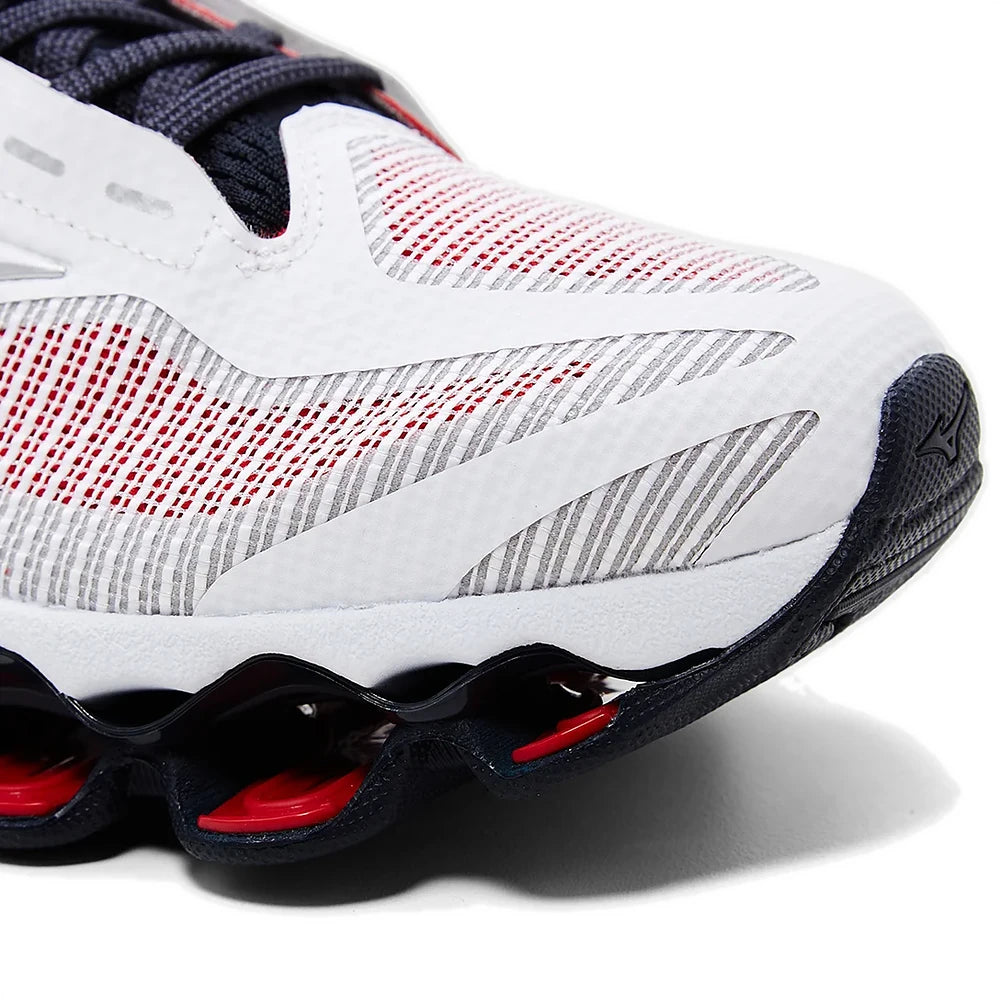 Tênis Mizuno Wave Prophecy 15 SE Branco Vermelho
