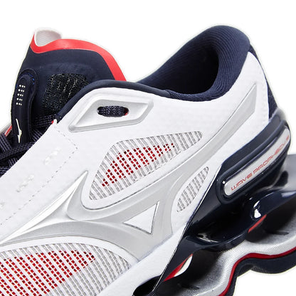 Tênis Mizuno Wave Prophecy 15 SE Branco Vermelho
