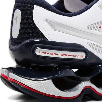 Tênis Mizuno Wave Prophecy 15 SE Branco Vermelho