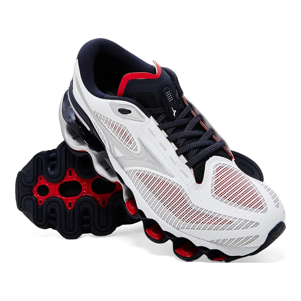 Tênis Mizuno Wave Prophecy 15 SE Branco Vermelho