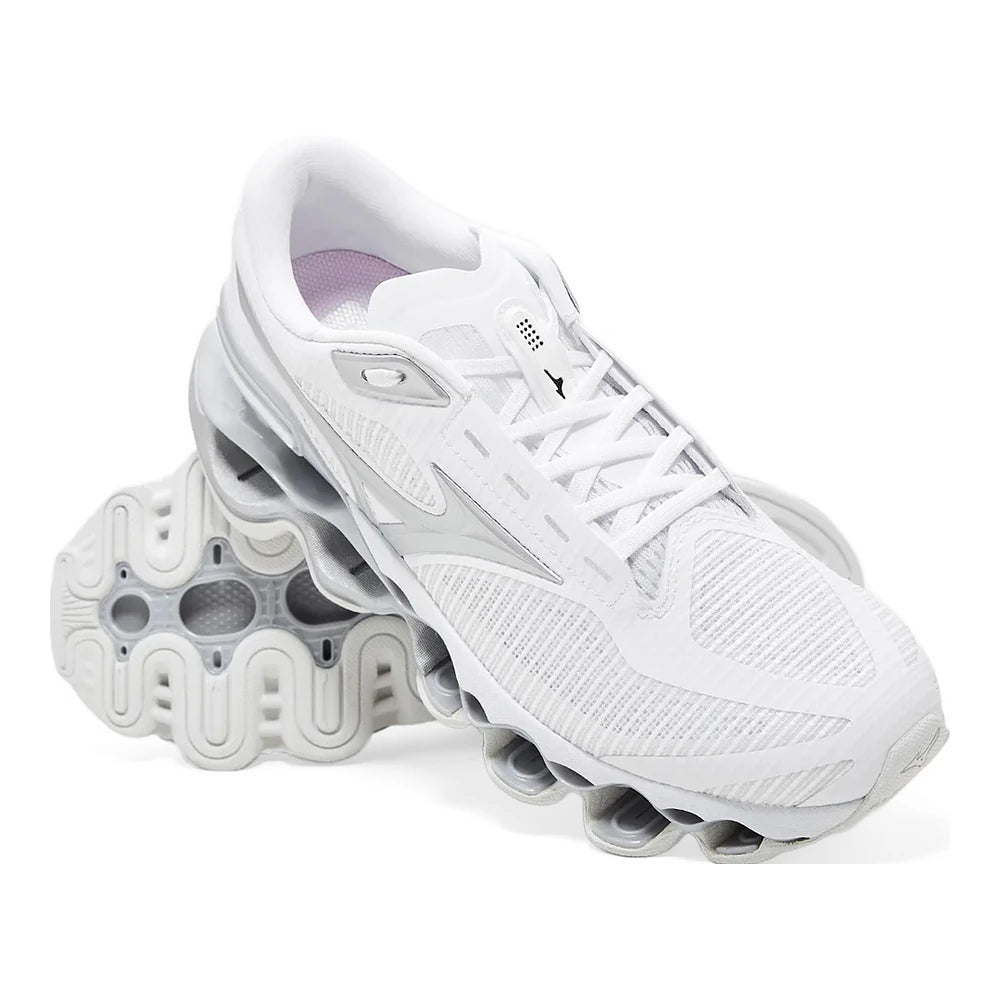 Tênis Mizuno Wave Prophecy 15 SE Branco Prata