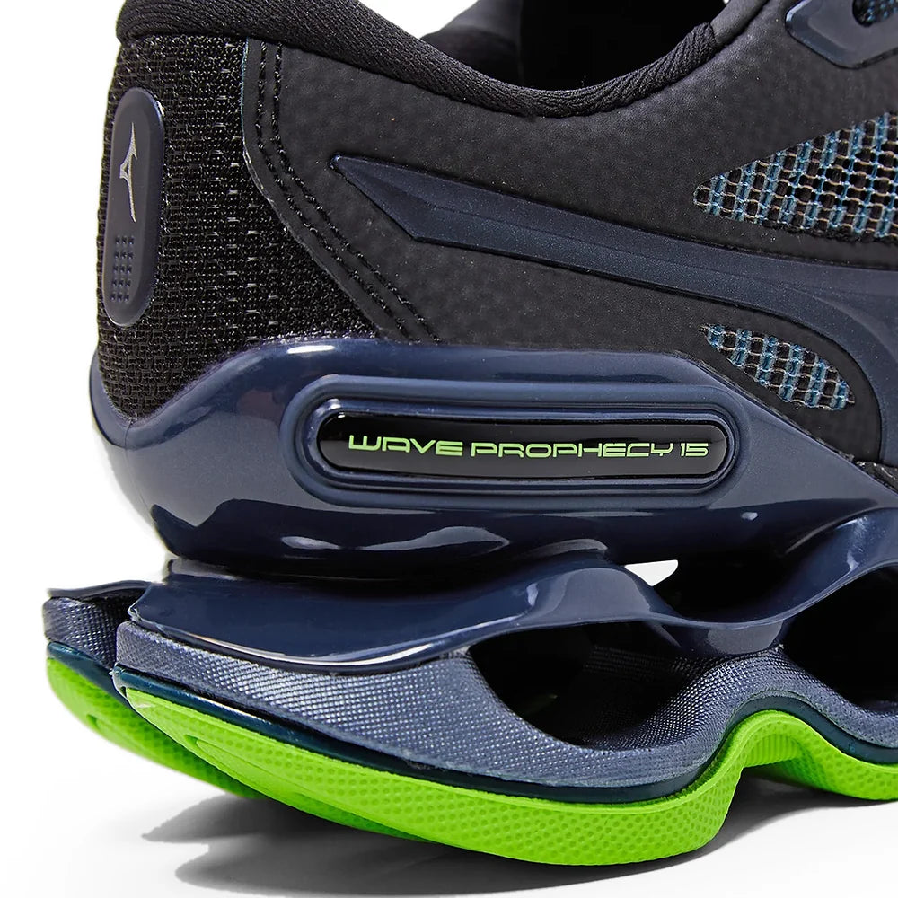 Tênis Mizuno Wave Prophecy 15 SE Preto Verde
