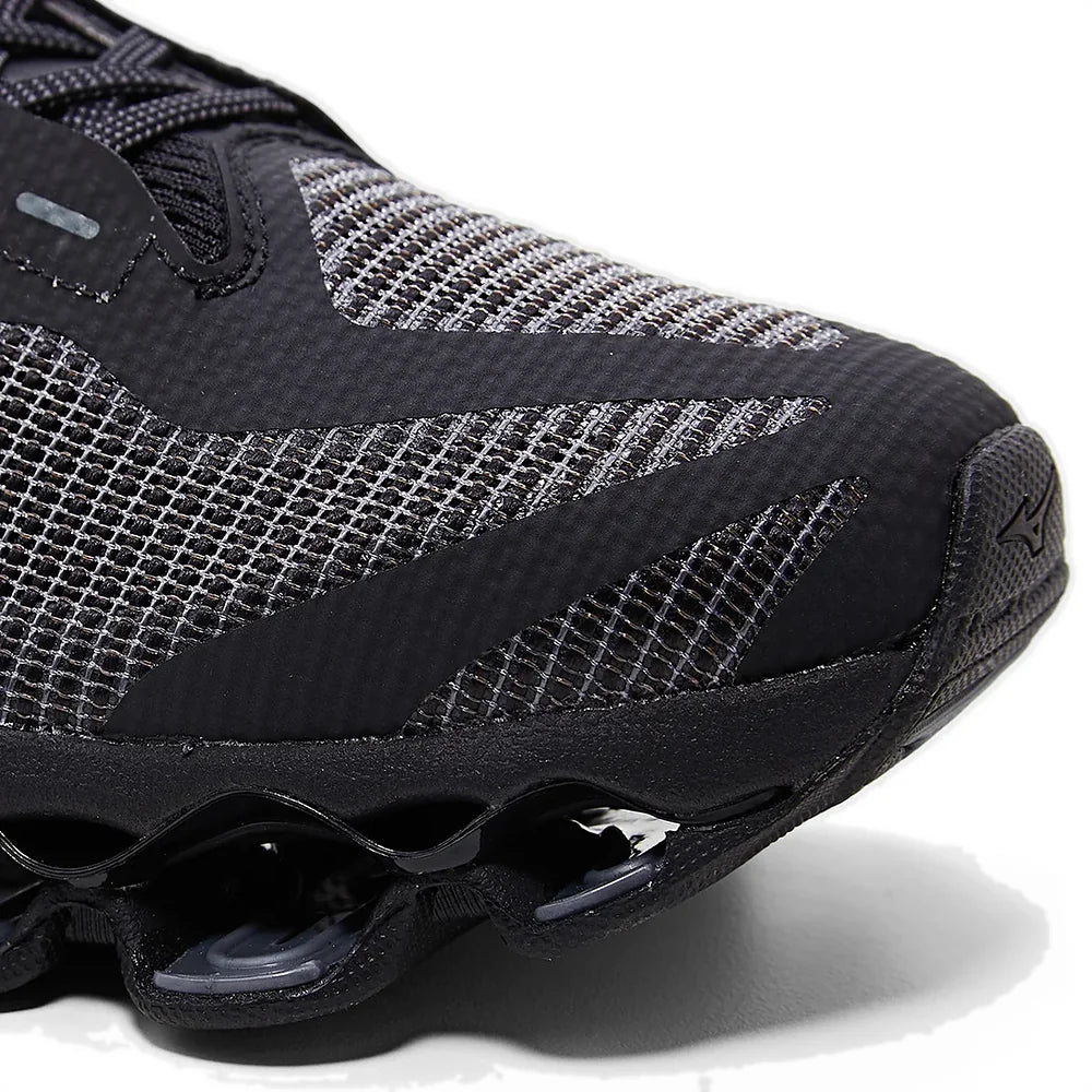 Tênis Mizuno Wave Prophecy 15 SE Preto Cinza Grafite