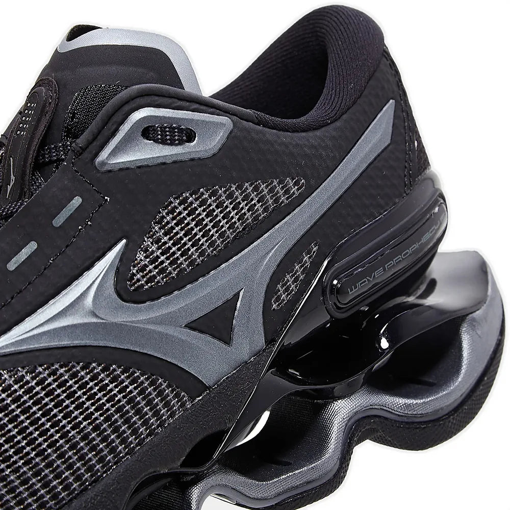 Tênis Mizuno Wave Prophecy 15 SE Preto Cinza Grafite