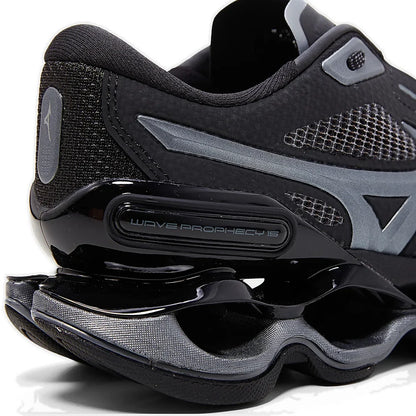 Tênis Mizuno Wave Prophecy 15 SE Preto Cinza Grafite