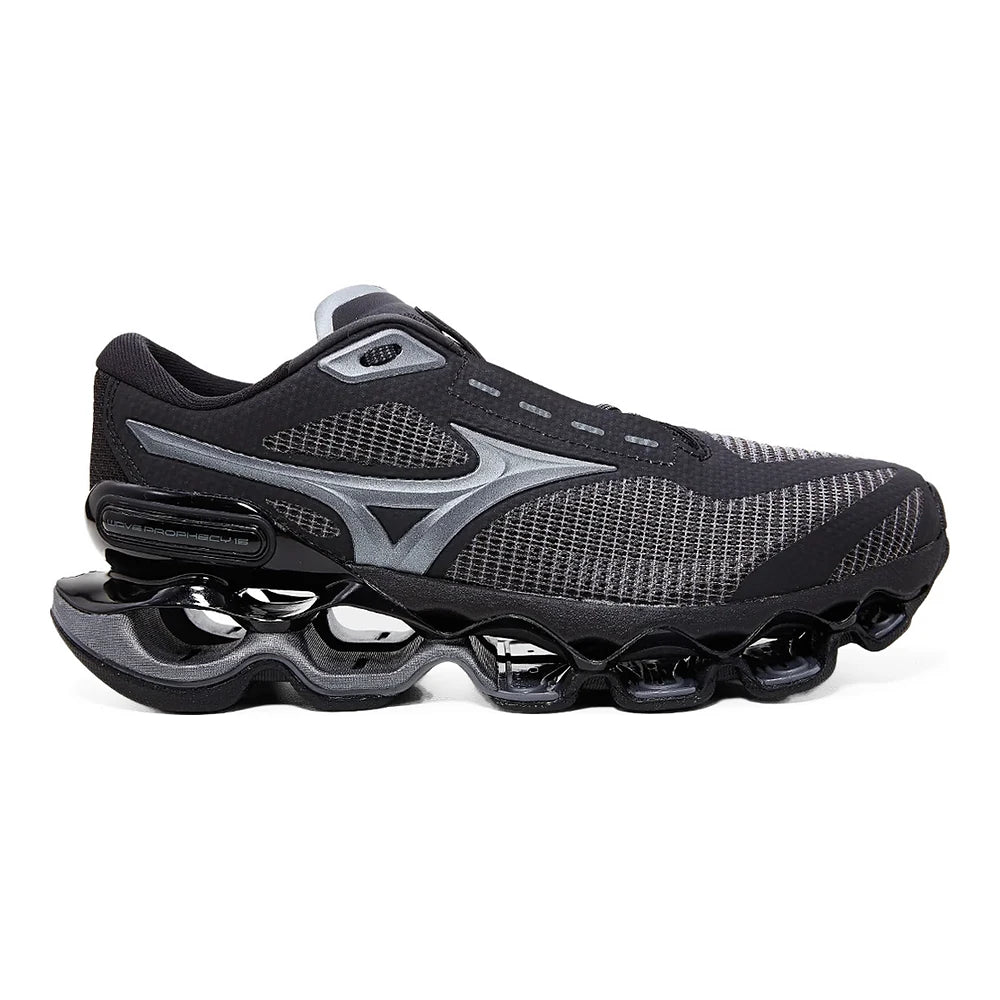 Tênis Mizuno Wave Prophecy 15 SE Preto Cinza Grafite