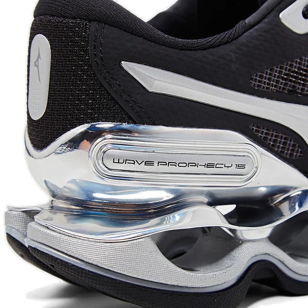 Tênis Mizuno Wave Prophecy 15 SE Preto Prata