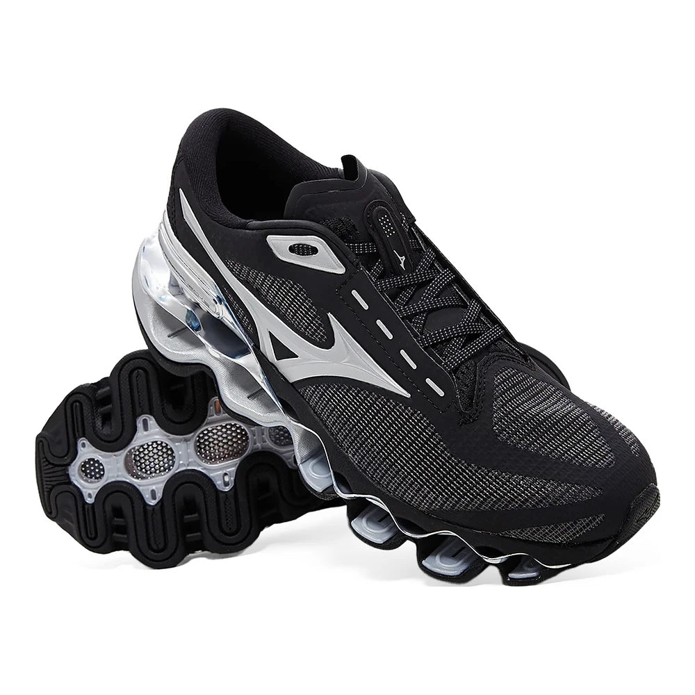 Tênis Mizuno Wave Prophecy 15 SE Preto Prata