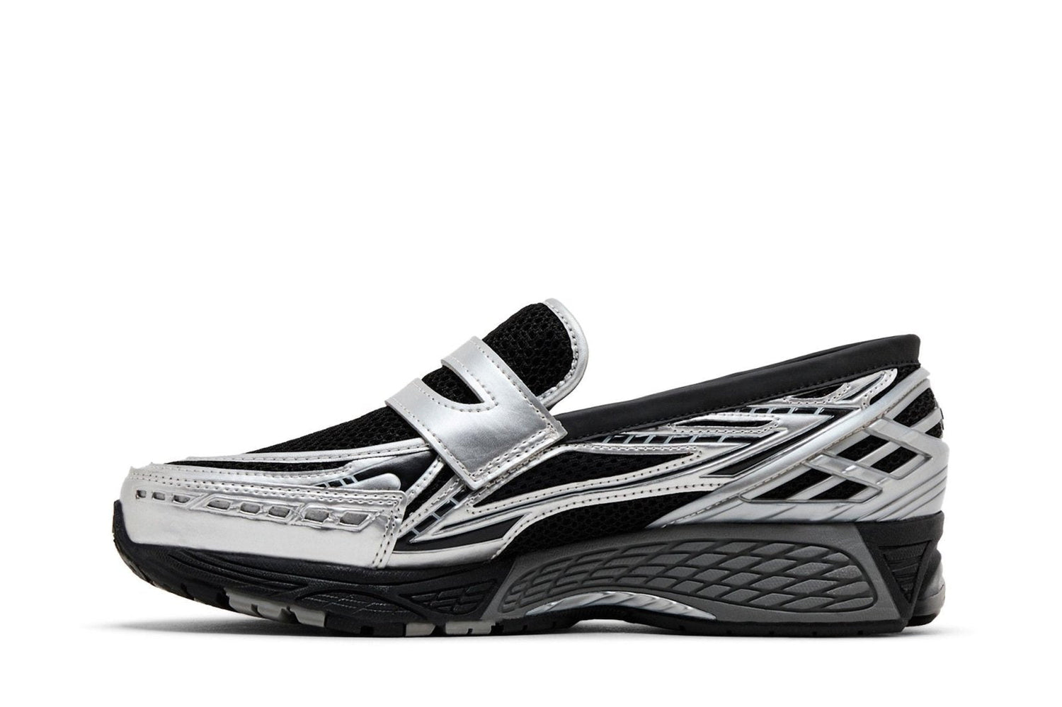 Tênis New Balance 1906L Silver Metallic Black Prateado