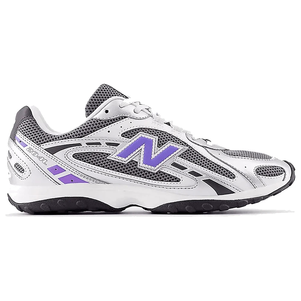 Tênis New Balance 204L Silver Metallic Electric Indigo YKK Prateado