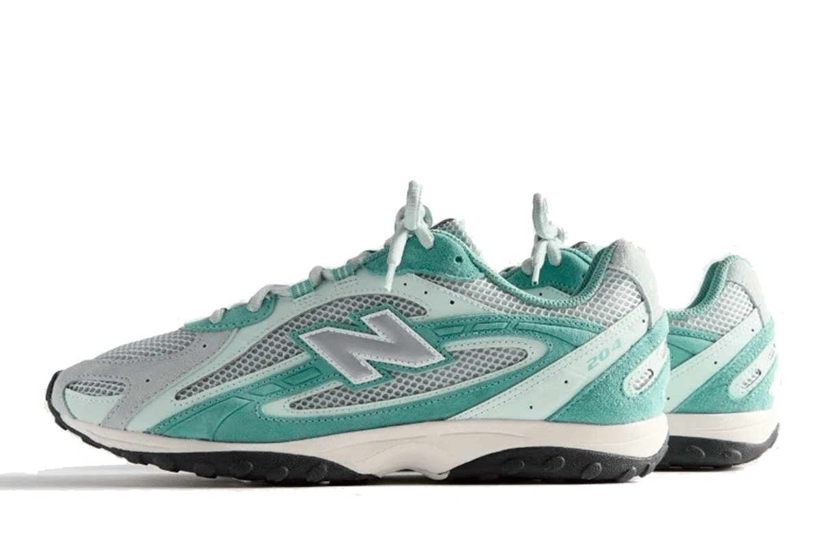 Tênis New Balance 204L Kith Green Silver Verde