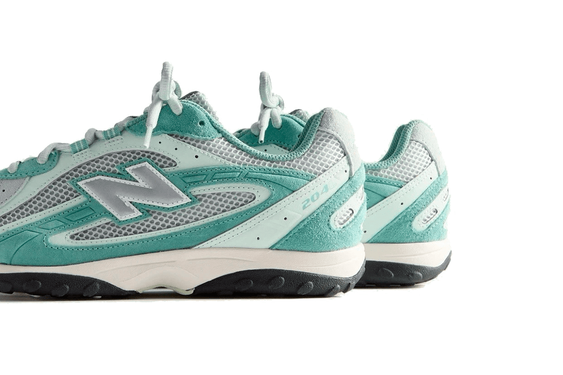 Tênis New Balance 204L Kith Green Silver Verde