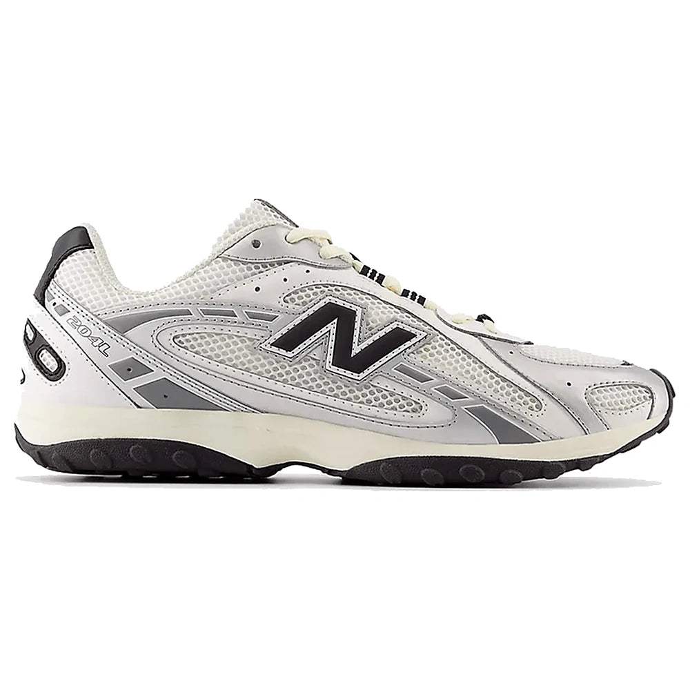 Tênis New Balance 204L Silver Metallic Black Prateado