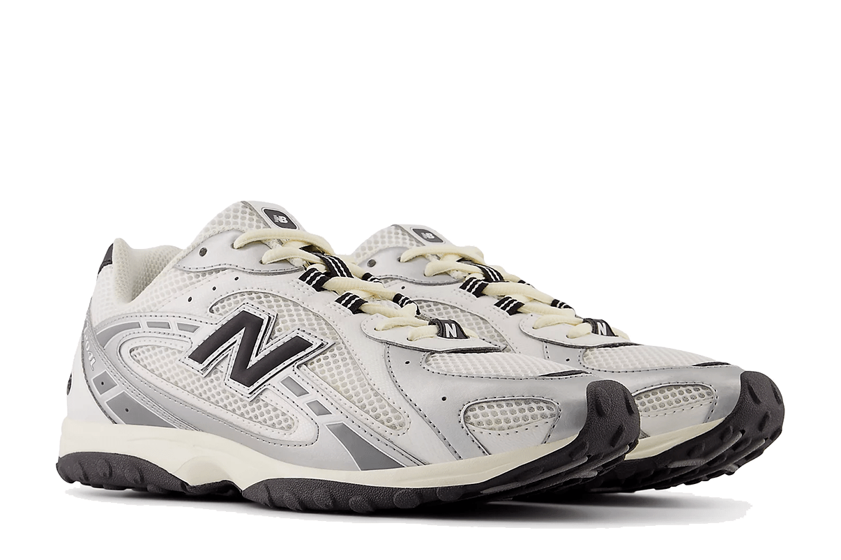 Tênis New Balance 204L Silver Metallic Black Prateado