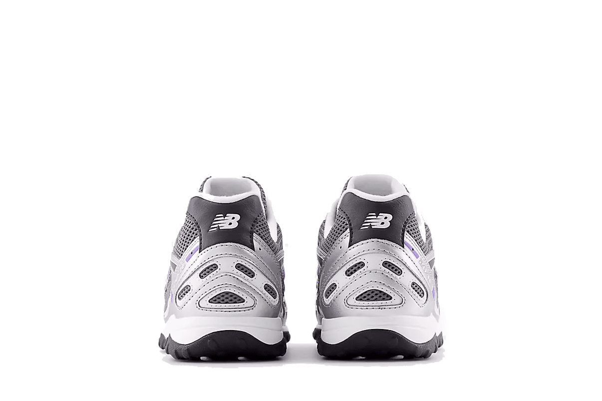 Tênis New Balance 204L Silver Metallic Electric Indigo YKK Prateado