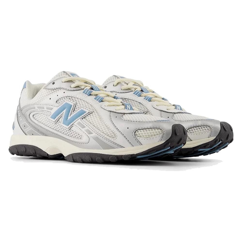 Tênis New Balance 204L Silver Metallic Sky Prateado - par