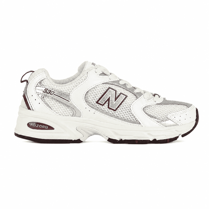 Tênis New Balance 530 Sea Salt White Mercury Red Branco