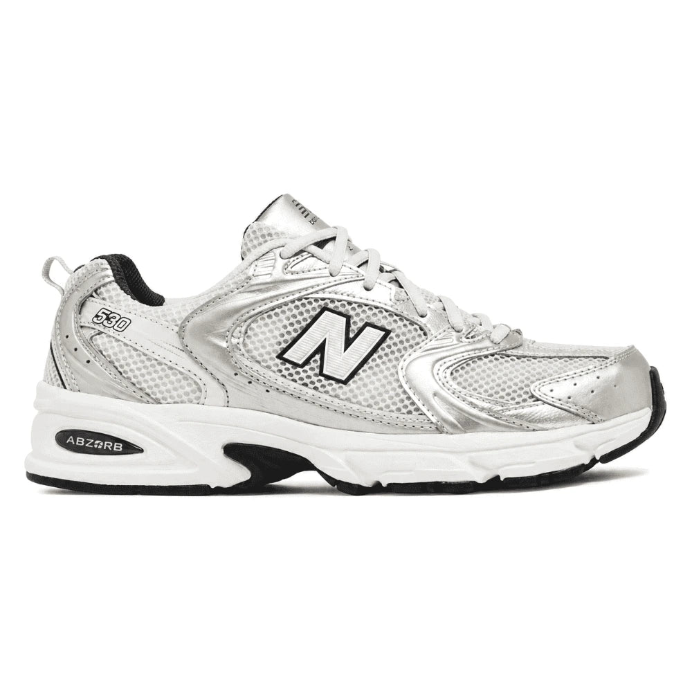 Tênis New Balance 530 Grey Matter Silver Metallic Cinza