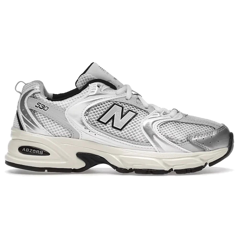 Tênis New Balance 530 Silver Cream Prateado