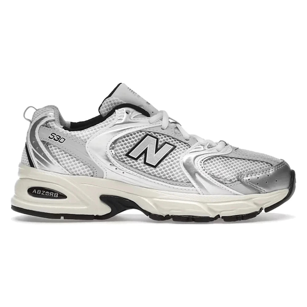 Tênis New Balance 530 Silver Cream Prateado