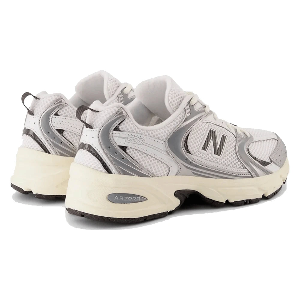 Tênis New Balance 530 Silver Metallic Black Cement Prateado - foto 6