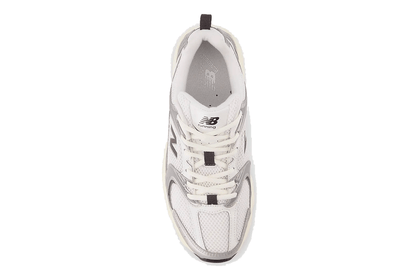 Tênis New Balance 530 Silver Metallic Black Cement Prateado