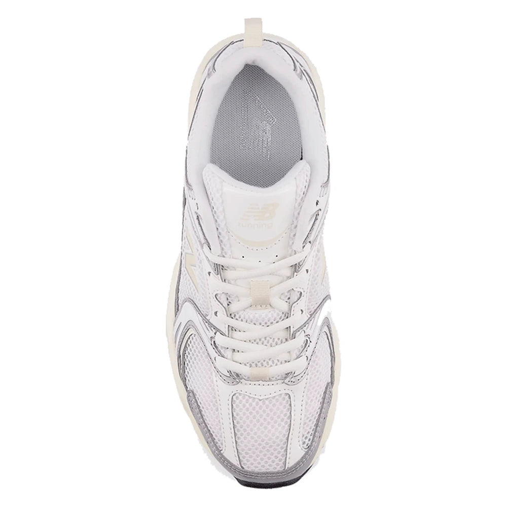 Tênis New Balance 530 Silver Metallic Linen Bege - foto 4