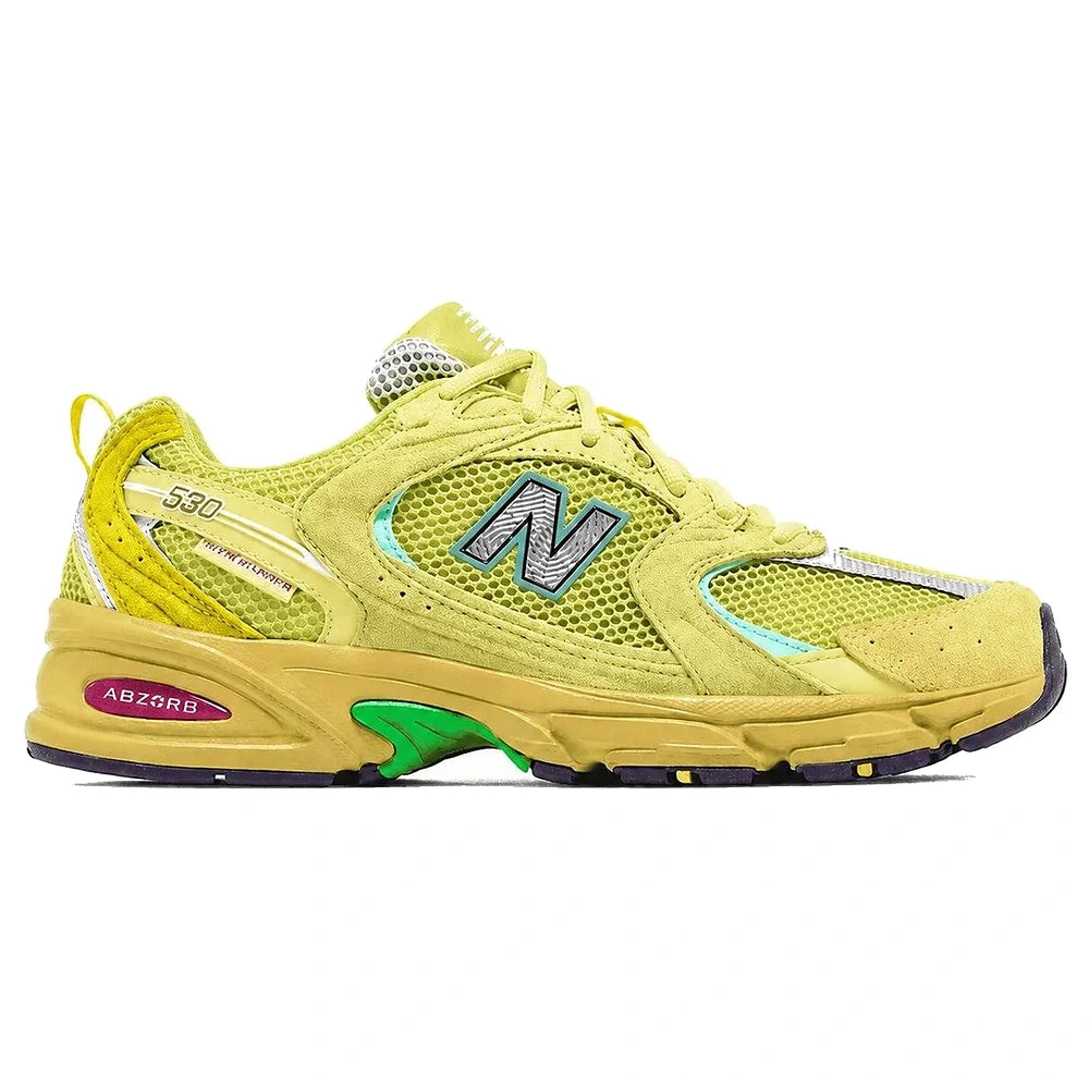 Tênis New Balance 530 x Salehe Bembury Prosperity Be The Prize Verde